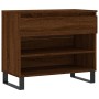 Shoe cabinet made of brown oak plywood, measuring 70x36x60 cm. by , Shoe racks and shoe organizers - Ref: Foro24-831451, Pric...