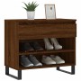 Shoe cabinet made of brown oak plywood, measuring 70x36x60 cm. by , Shoe racks and shoe organizers - Ref: Foro24-831451, Pric...