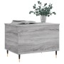 Mesa de centro madera contrachapada gris Sonoma 60x44,5x45 cm de , Mesas de centro - Ref: Foro24-830946, Precio: 58,83 €, Des...