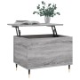 Mesa de centro madera contrachapada gris Sonoma 60x44,5x45 cm de , Mesas de centro - Ref: Foro24-830946, Precio: 58,83 €, Des...