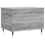 Mesa de centro madera contrachapada gris Sonoma 60x44,5x45 cm de , Mesas de centro - Ref: Foro24-830946, Precio: 58,83 €, Des...