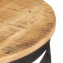 Mesa de centro de madera de mango rugosa Ø68x43 cm de , Mesas de centro - Ref: Foro24-320794, Precio: 118,01 €, Descuento: %