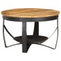 Rough mango wood coffee table Ø68x43 cm by , Coffee table - Ref: Foro24-320794, Price: 117,71 €, Discount: %