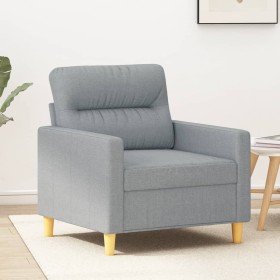 Light gray fabric armchair, 60 cm by , Sofas - Ref: Foro24-359219, Price: 163,99 €, Discount: %