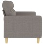 3-seater taupe gray fabric sofa, 180 cm by , Sofas - Ref: Foro24-359250, Price: 301,51 €, Discount: %