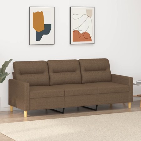 3-Sitzer-Sofa aus braunem Stoff 180 cm von , Sofas - Ref: Foro24-359246, Preis: 301,51 €, Rabatt: %