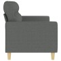 Dark gray 3-seater fabric sofa, 180 cm by , Sofas - Ref: Foro24-359244, Price: 305,74 €, Discount: %