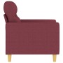 Roter Stoffsessel 60 cm von , Sofas - Ref: Foro24-359225, Preis: 163,58 €, Rabatt: %