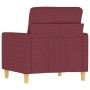 Roter Stoffsessel 60 cm von , Sofas - Ref: Foro24-359225, Preis: 163,58 €, Rabatt: %