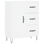 Tall white plywood sideboard 69.5x34x180 cm by , Sideboards - Ref: Foro24-3198497, Price: 175,90 €, Discount: %