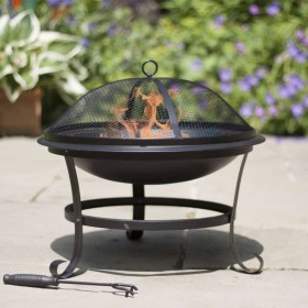 RedFire Brasero Atlanta acero negro 51 cm 85014 de RedFire, Chimeneas - Ref: Foro24-411826, Precio: 66,99 €, Descuento: %