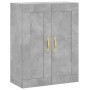 Aparador alto madera contrachapada gris hormigón 69,5x34x180 cm de , Aparadores - Ref: Foro24-3199797, Precio: 161,86 €, Desc...