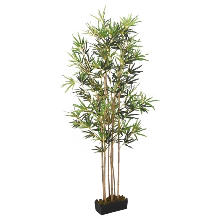 Künstlicher Bambusbaum mit 828 grünen Blättern 150 cm von , Künstliche Flora - Ref: Foro24-358965, Preis: 76,51 €, Rabatt: %