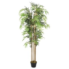 Artificial bamboo tree with 500 green leaves, 80 cm. by , artificial flora - Ref: Foro24-358984, Price: 42,99 €, Discount: %