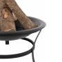 RedFire Brasero Atlanta acero negro 51 cm 85014 de RedFire, Chimeneas - Ref: Foro24-411826, Precio: 68,15 €, Descuento: %