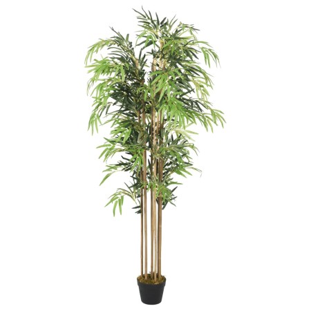 Árbol de bambú artificial con 1095 hojas verde 150 cm de , Flora artificial - Ref: Foro24-358986, Precio: 69,41 €, Descuento: %