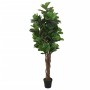 Artificial fig tree with 96 green violin-shaped leaves, 80 cm. by , artificial flora - Ref: Foro24-359011, Price: 53,30 €, Di...