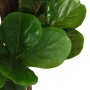 Artificial fig tree with 96 green violin-shaped leaves, 80 cm. by , artificial flora - Ref: Foro24-359011, Price: 53,30 €, Di...