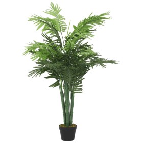 Artificial palm tree with 28 green leaves, 120 cm. by , artificial flora - Ref: Foro24-359005, Price: 63,75 €, Discount: %