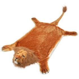 Plush lion rug 205 cm brown by vidaXL, Rugs - Ref: Foro24-80172, Price: 46,99 €, Discount: %