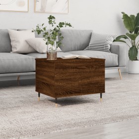 Brown oak plywood coffee table 60x44.5x45 cm by , Coffee table - Ref: Foro24-830947, Price: 40,40 €, Discount: %