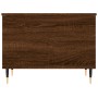 Mesa de centro madera contrachapada roble marrón 60x44,5x45 cm de , Mesas de centro - Ref: Foro24-830947, Precio: 41,99 €, De...