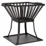 RedFire Brasero canasta Denver acero 51,5x39x45 cm negra 85015 de RedFire, Chimeneas - Ref: Foro24-411827, Precio: 39,99 €, D...