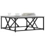 Sonoma gray plywood coffee table 70x70x30 cm by , Coffee table - Ref: Foro24-835372, Price: 45,63 €, Discount: %