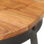 Mesa de centro de madera maciza de acacia Ø68x43 cm de , Mesas de centro - Ref: Foro24-320795, Precio: 118,58 €, Descuento: %