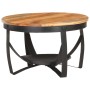 Solid acacia wood coffee table Ø68x43 cm by , Coffee table - Ref: Foro24-320795, Price: 118,58 €, Discount: %