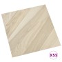 Selbstklebende Bodendielen 55 Einheiten PVC 5,11 m² beige Streifen von , Böden und Teppiche - Ref: Foro24-324681, Preis: 78,8...