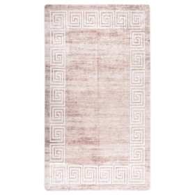 Alfombra lavable antideslizante beige 190x300 cm de , Alfombras - Ref: Foro24-337944, Precio: 87,99 €, Descuento: %