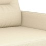 3-seater cream fabric sofa 180 cm by , Sofas - Ref: Foro24-359245, Price: 301,99 €, Discount: %