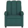 Sillón de masaje reclinable de tela verde oscuro de , Sillones - Ref: Foro24-371745, Precio: 238,98 €, Descuento: %