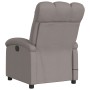 Sillón de masaje reclinable de tela gris taupé de , Sillones - Ref: Foro24-371747, Precio: 244,20 €, Descuento: %