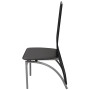 Dining chairs 4 units black synthetic leather by vidaXL, dining chairs - Ref: Foro24-243645, Price: 180,93 €, Discount: %