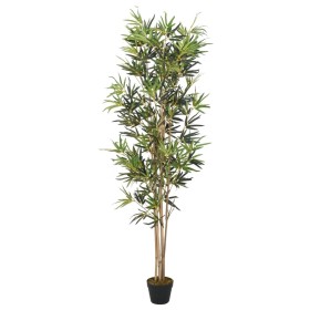 Árbol de bambú artificial con 368 hojas verde 80 cm de , Flora artificial - Ref: Foro24-358958, Precio: 39,20 €, Descuento: %