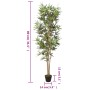 Árbol de bambú artificial con 368 hojas verde 80 cm de , Flora artificial - Ref: Foro24-358958, Precio: 38,99 €, Descuento: %