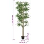 Árbol de bambú artificial con 1520 hojas verde 200 cm de , Flora artificial - Ref: Foro24-358979, Precio: 99,38 €, Descuento: %