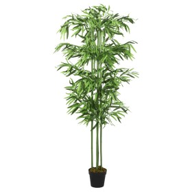 Árbol de bambú artificial con 384 hojas verde 120 cm de , Flora artificial - Ref: Foro24-358993, Precio: 42,35 €, Descuento: %