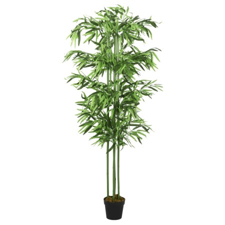 Árbol de bambú artificial con 384 hojas verde 120 cm de , Flora artificial - Ref: Foro24-358993, Precio: 55,32 €, Descuento: %