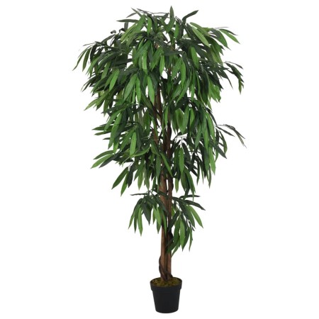 Árbol de mango artificial con 450 hojas verde 120 cm de , Flora artificial - Ref: Foro24-359031, Precio: 72,56 €, Descuento: %