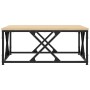 Mesa de centro madera de ingeniería roble Sonoma 70x70x30 cm de , Mesas de centro - Ref: Foro24-835370, Precio: 56,46 €, Desc...