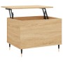 Sonoma oak plywood coffee table 60x44.5x45 cm by , Coffee table - Ref: Foro24-830943, Price: 47,06 €, Discount: %