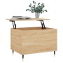 Sonoma oak plywood coffee table 60x44.5x45 cm by , Coffee table - Ref: Foro24-830943, Price: 47,06 €, Discount: %