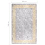 Alfombra lavable antideslizante gris 160x230 cm de , Alfombras - Ref: Foro24-337937, Precio: 65,93 €, Descuento: %