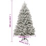 Árbol de Navidad artificial con bisagras y nieve flocada 300 cm de , Arboles de navidad - Ref: Foro24-357797, Precio: 278,34 ...