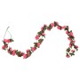 Artificial flower garlands 6 pcs red and pink 240 cm by , Crowns and garlands - Ref: Foro24-359068, Price: 16,78 €, Discount: %