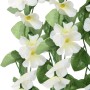 Artificial flower garlands 3 pcs white 85 cm by , Crowns and garlands - Ref: Foro24-359054, Price: 32,14 €, Discount: %