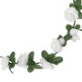 Guirnaldas de flores artificiales 6 uds blanco 250 cm de , Coronas y guirnaldas - Ref: Foro24-359042, Precio: 13,66 €, Descue...